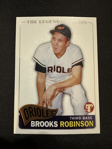 2005 Topps Pristine Legends #34 Brooks Robinson Orioles card