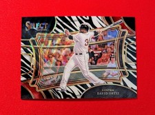 🔥DAVID ORTIZ ZEBRA Diamond Level SSP #46 - 2024 Panini Select Baseball