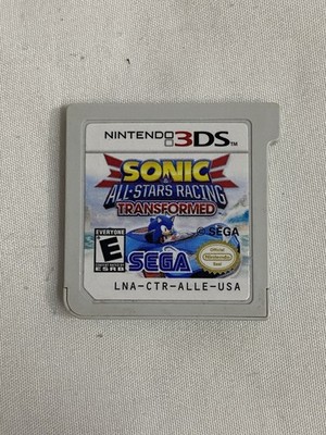 Sonic & All-Stars Racing Transformed (Nintendo 3DS, 2013) Game No Case