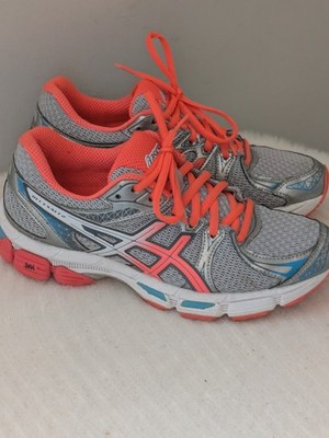 ASICS Gel-Exalt 2 Women s Lightning Coral Turquoise Running Shoes Size 7 #T4B6N