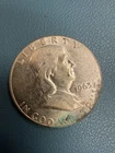 1963 Franklin Half Dollar90% Silver 50c US Coin #3624