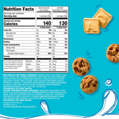 Members Mark Mini Cookies Variety Pack, 1 oz., 36 pk.