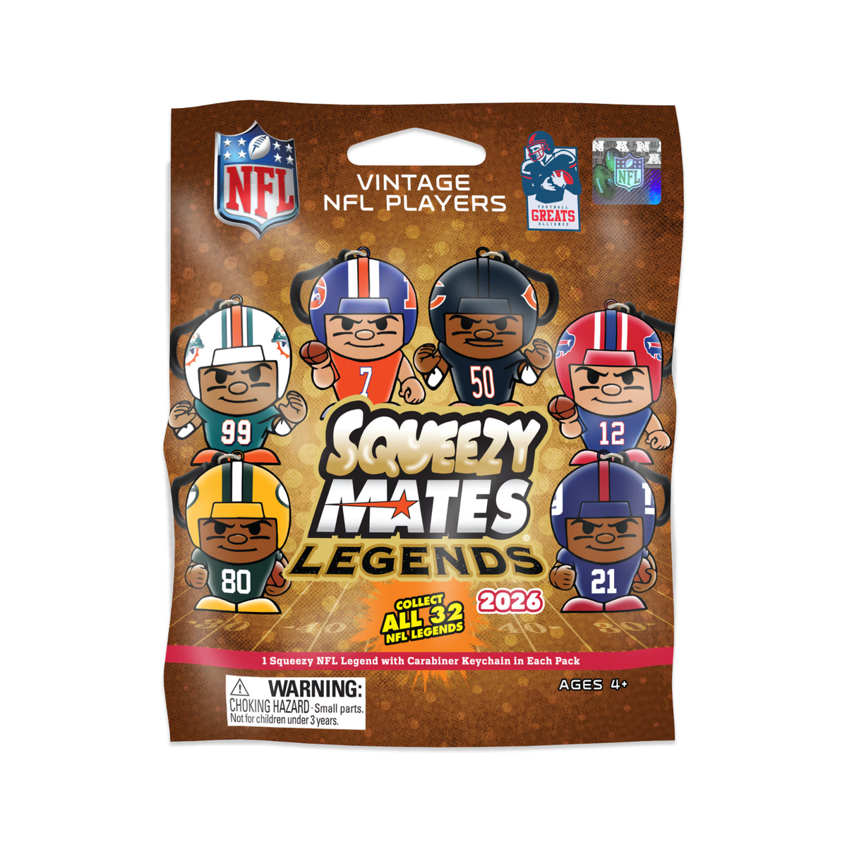 NFL 2026 Legend Series 3 Squeezymates 24 Pack Gravity Fill | eBay
