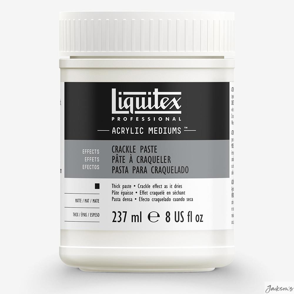 Liquitex Acrylic Crackle Paste 237ml Texturing Medium For Rigid Surfaces