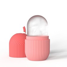 Ice Roller for Face, Ice Cube Facial Roller Massager, Reusable Silicone Face/...