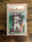 2022 Bowman Chrome Mike Trout #13 Green Refractor /99 PSA 10