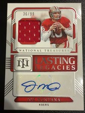 2024 Joe Montana national treasures lasting legacies 36/99