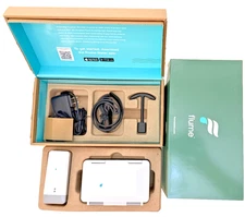 Flume 2 Smart Home Water Monitor & Leak Detector Set Model F2100 & F2200