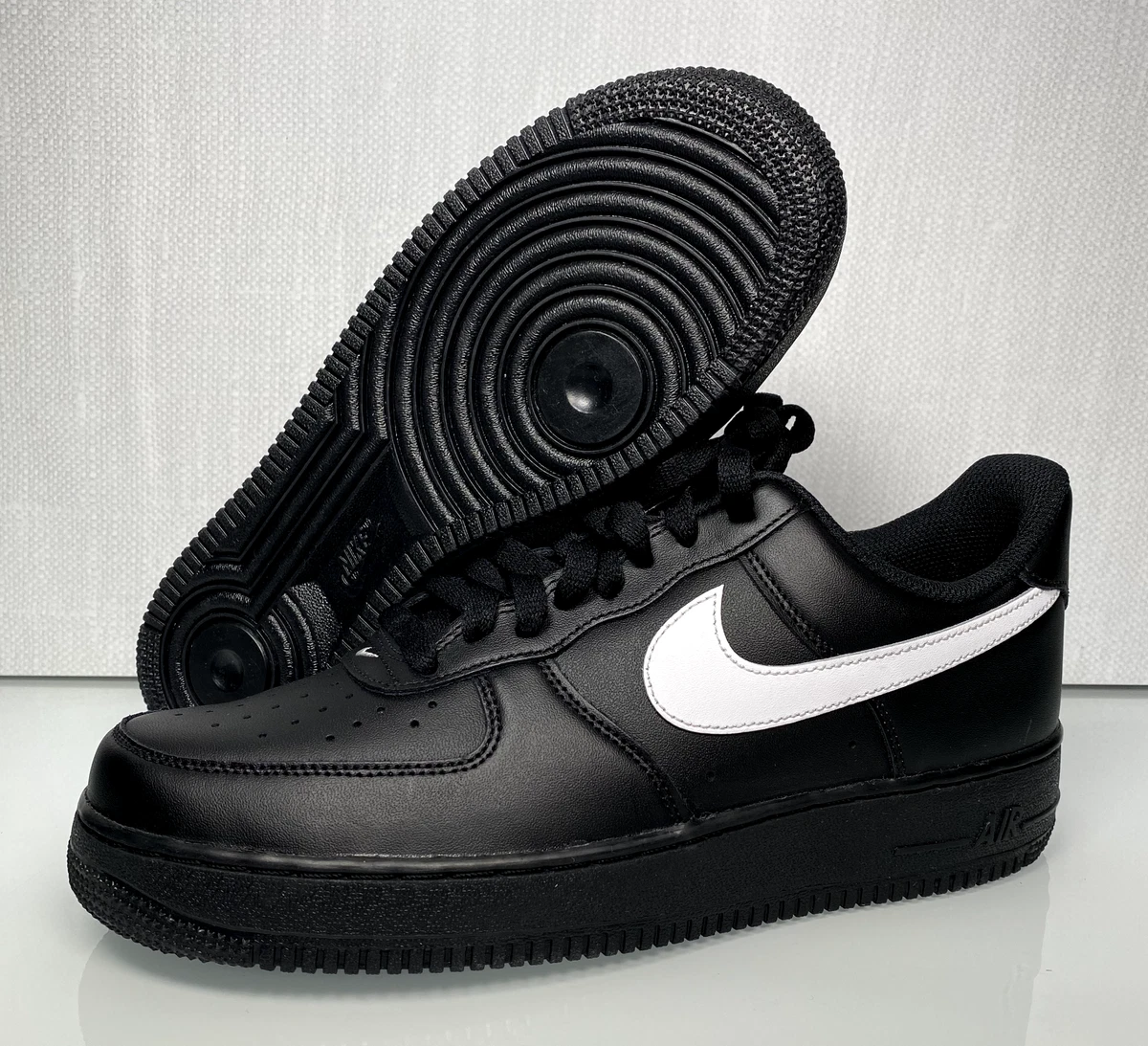 Nike Air Force 1 Low White Black | eBay