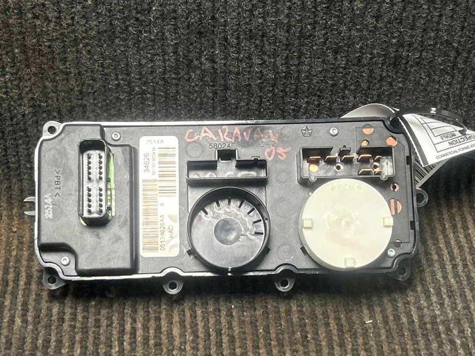 Fits 2004-2007 Dodge Caravan Heater A/C Control OEM#:5134626AA Foto 2 de 4