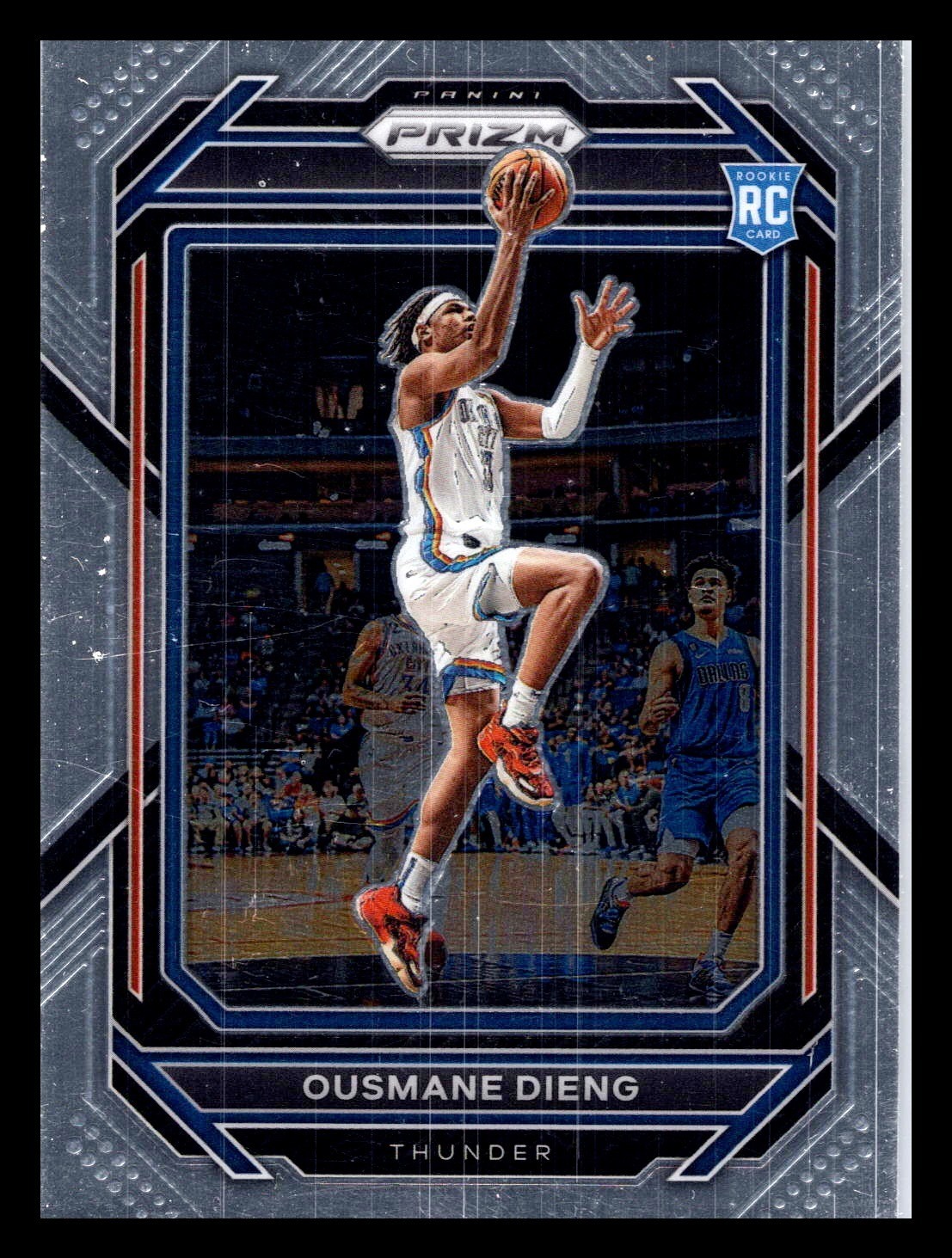 2022-23 Panini Prizm #224 Ousmane Dieng Oklahoma City Thunder Rookie RC