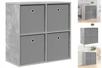Sideboard Mit Schubladen Beton Grau 68,5X32X67 Cm