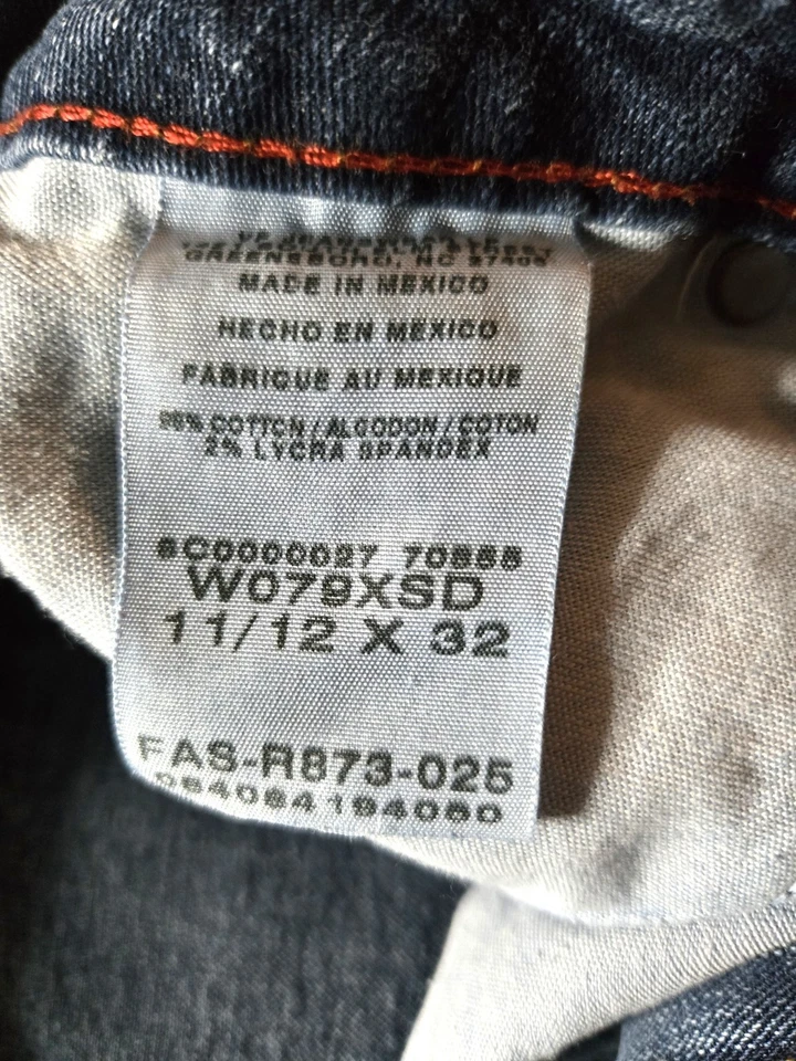 Twenty x Women's Blue Jeans Size 11/12x32 Bootcut Western Cowgirl Rodeo W079XSD - Image 3 of 4