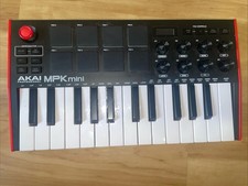 Akai MPK Mini MK3 25 Key Electronic Keyboard - Black/Red/White