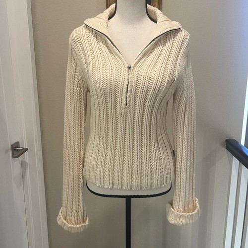 Abercrombie & Fitch Cream Sweater