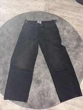 More Money More Love Baggypants Jeans, Größe 32, Schwarz