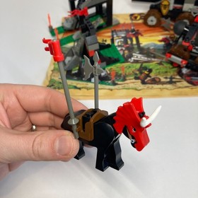 Lego Castle Knights Kingdom Bull's Attack 6096 Complete With Instructions