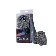 Chemical Guys Wheel Works Medium Duty Grey Flag tipped Wheel & Body Brush