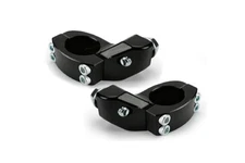 Cycra CRM Anodized Clamp Set - 1 1/8in. - Black Motorcycle Dirt Bike