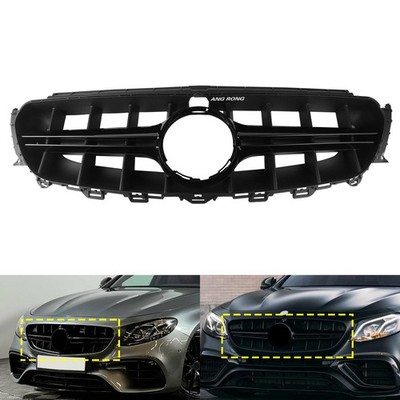 Sport Kühlergrill Schwarz E63 Style für Mercedes E-Klasse W213 A238 C238 S213