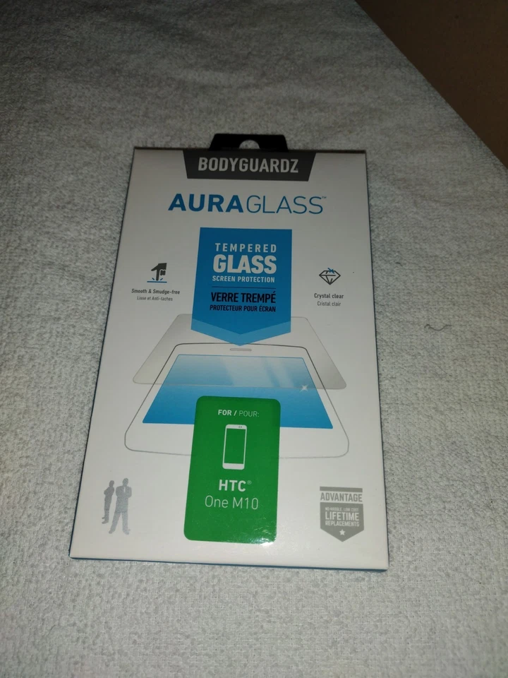 BodyGuardz AuraGlass Tempered Glass Screen Protector HTC  One M10  - Image 3 of 4