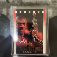 2006-07 Upper Deck Ovation Leading Performers #LP-MJ Michael Jordan