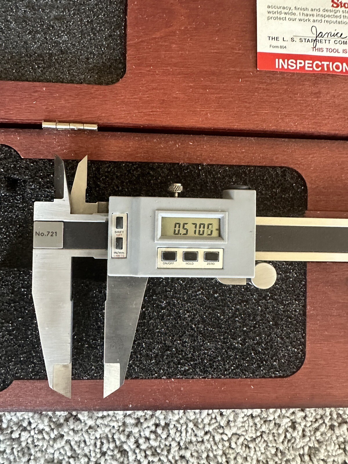 STARRETT 24" Model No. 721 Digital Caliper eBay
