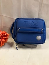 Titan Deep Freeze Expandable Lunch Box, Navy Blue