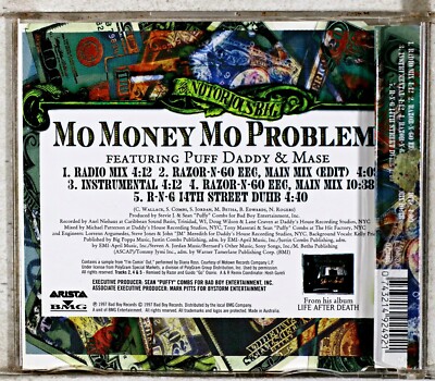 Notorious BIG Mo Money Mo Problems Single (Gebraucht) in Adliswil für