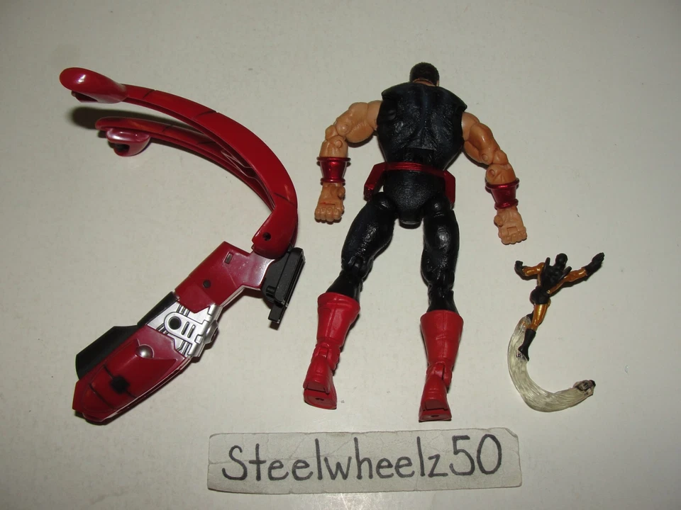 Figura Marvel Legends Wonder Man 2005 Toybiz 6" Legendary Riders Yellowjacket Foto 2 de 3