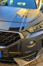 Cupra Motorhaubenaufkleber FORMENTOR LEON BORN ATECA - SCHWARZ MATT ODER GLÄNZEND