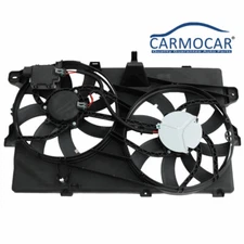 AC Condenser & Radiator Cooling Fan Assembly FO3115177 For 07-15 Ford Edge