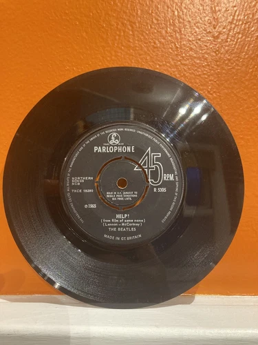 The Beatles Help/I’m Down 7” Single R5305 1965