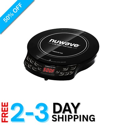 Advanced Flex Induction Cooktop: 3 Wattage Settings & 10.25  Ceramic Surface