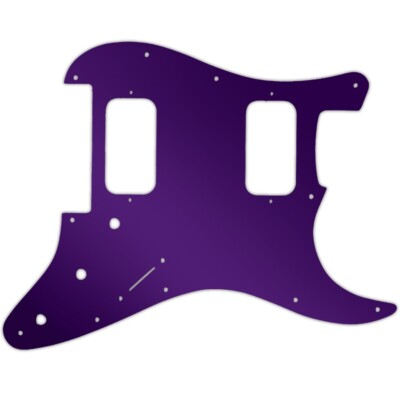 Pickguard For Fender MIM Blacktop Stratocaster HH Floyd purple pearl