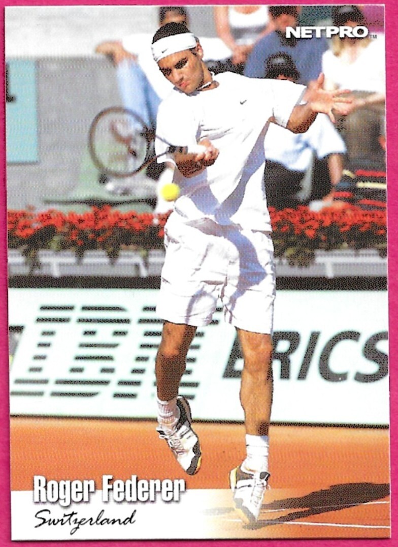 2003 Netpro ROGER FEDERER #11 Tennis Rookie Card