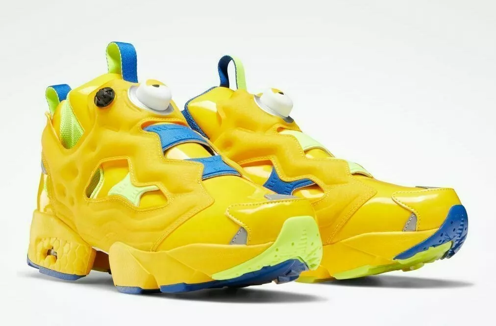 Minions × Reebok Instapump Fury Yellow FY3404 Men's Size