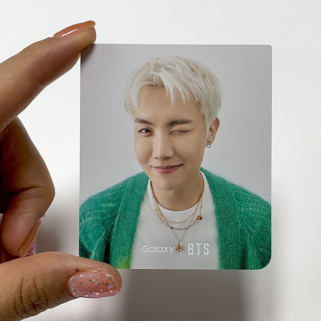 J-HOPE BTS X SAMSUNG GALAXY Z FLIP 3 PHOTOCARD LIMITED EDITION