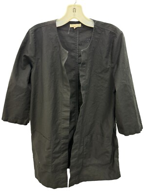 その他 G O Eileen Fisher Cardigan Sweater Black Size S/P RN#78121/ CA#34460
