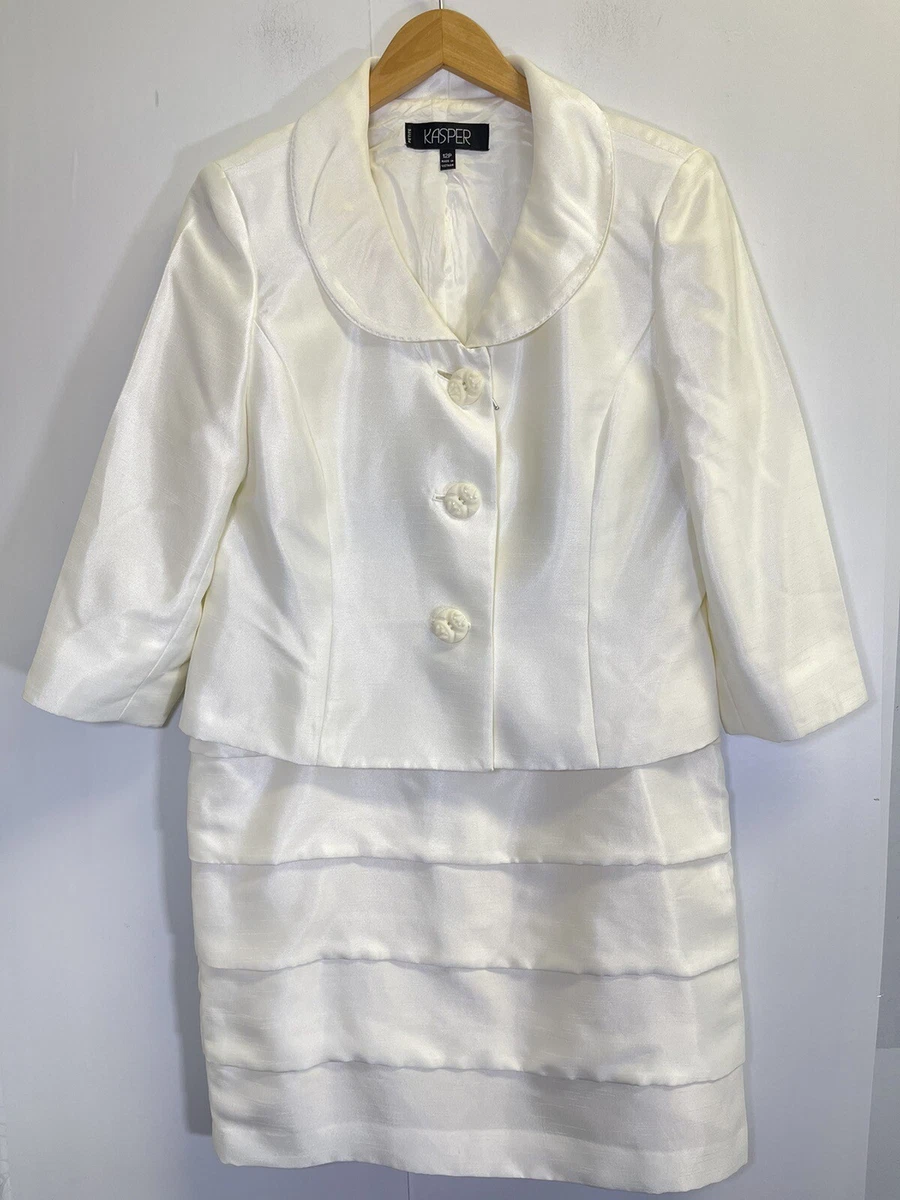 Tiered skirt suit top