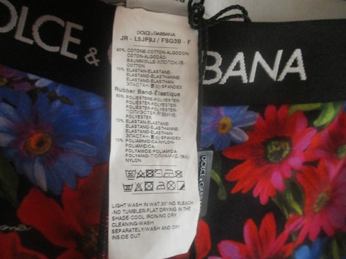 $275 Dolce & Gabbana Kids Meadow Print Leggings Pants sz 6 NWT - Picture 15 of 24