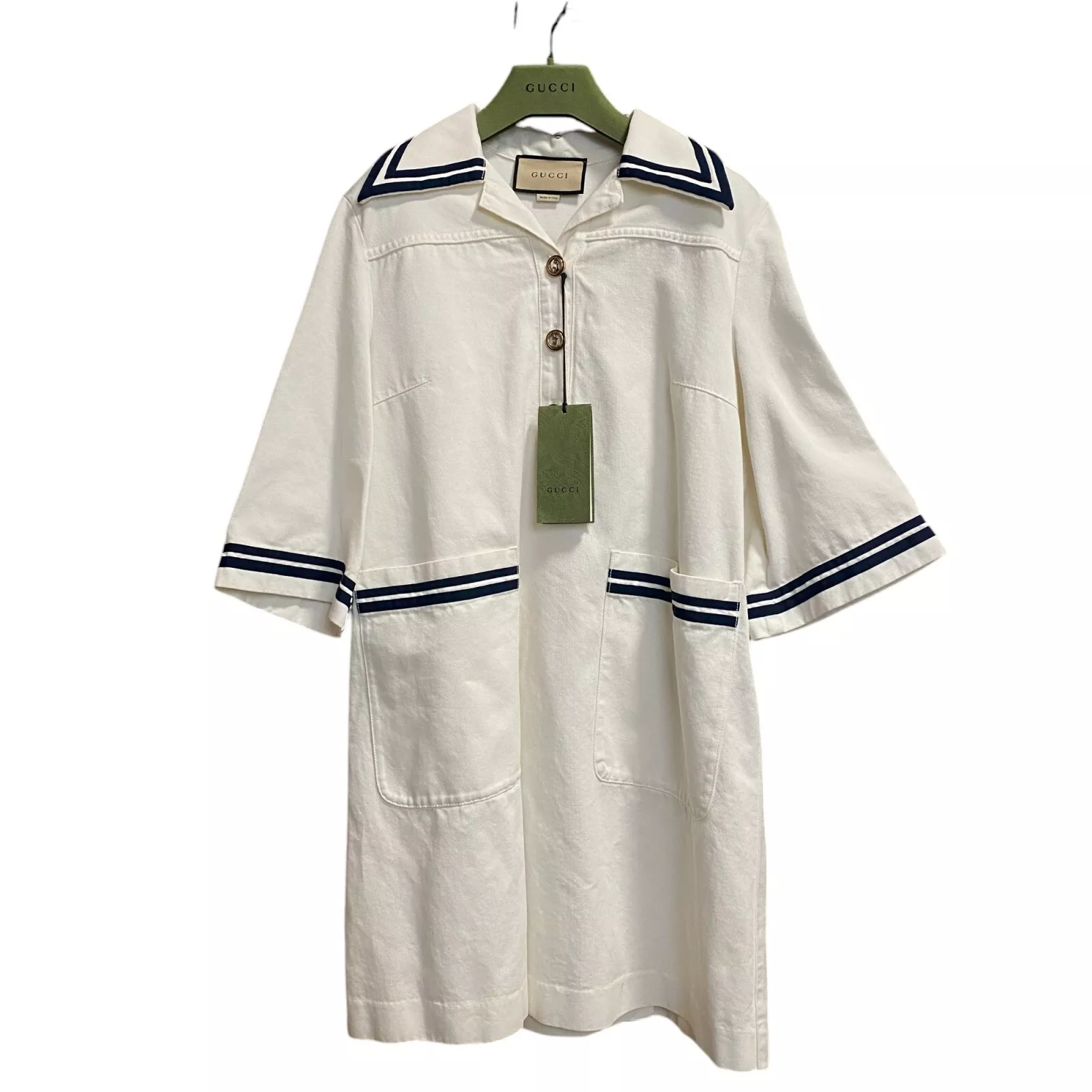 Robe femme GUCCI en coton taille 38 (160/84 ans)