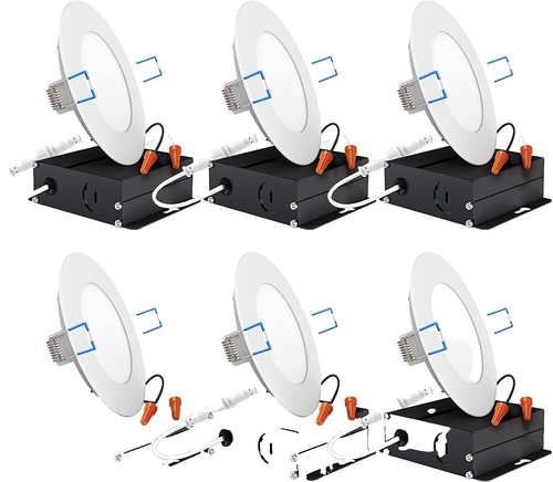 ChiliTec 10x Decken-Einbaustrahler SR90 Chrom Matt - Für GU5.3 Leuchtmittel, Schwenkbar