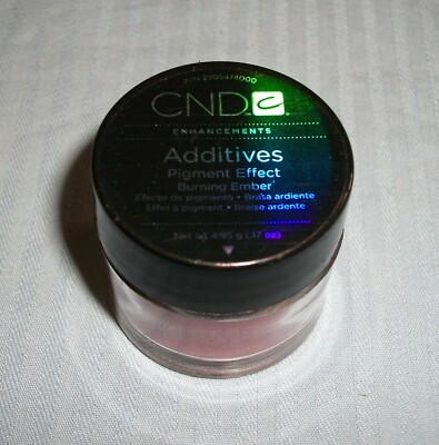 CND Enhancement Additive Pigment Effect Burning Ember Nail Art .17oz Shimmer UD9