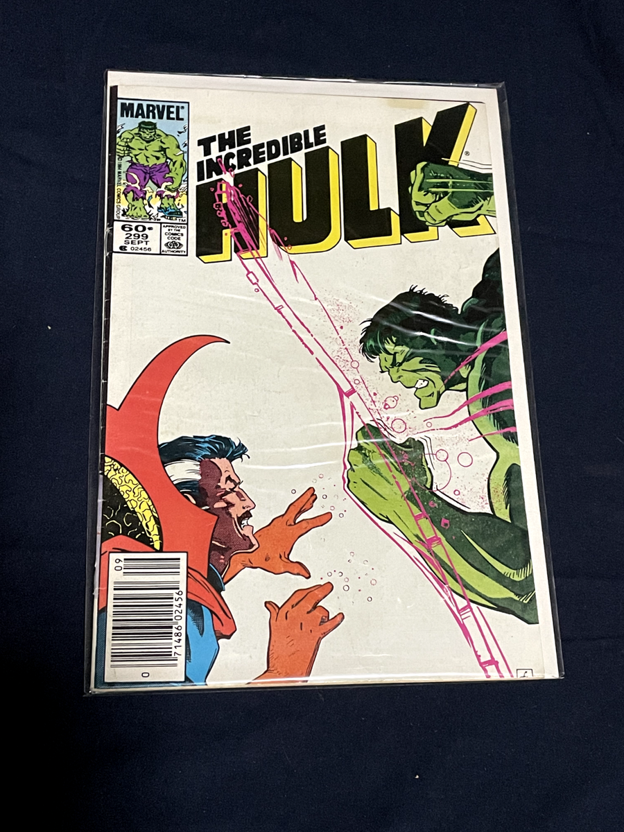 The incredible HULK #299〜#302 アメコミ　マーベル THE INCREDIBLE HULK #299 1984 MARVEL COMIC MEDIUM GRADE | eBay