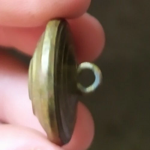 ANTIGUO BOTÓN DE CASA NOBLE NOBILIARIO O DE GANADERÍA A CLASIFICAR 25mm - Imagen 4 de 4