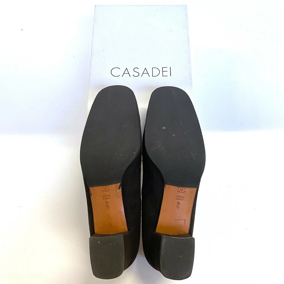 LOTE x4 Zapatos de salón de cuero de colección Donna Karan, Patsy, Joseph & Co, Casadei talla 8,5 9M Foto 4 de 4