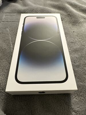 Apple iPhone 14 Pro Max Black 256GB Empty BOX ONLY with Charger | eBay