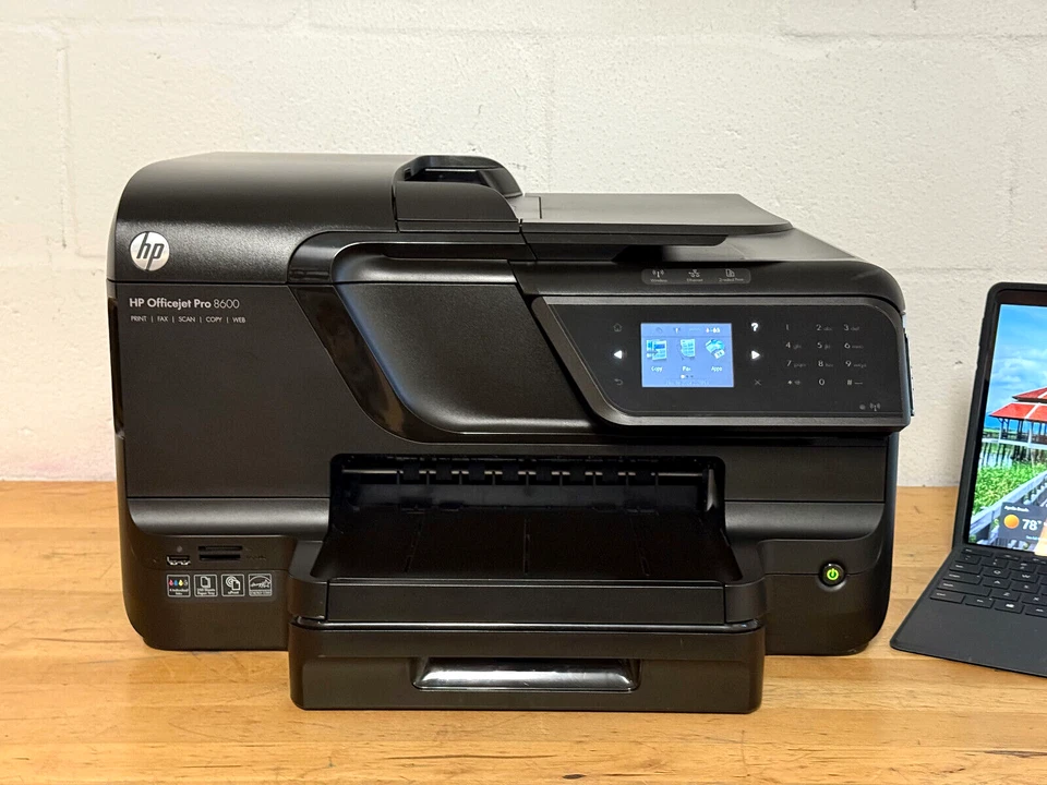 HP OfficeJet Pro 8600 Printer Wireless All-In-One Inkjet N911a - FULLY TESTED! - Image 2 of 4