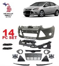 2012 2013 2014  FORD FOCUS FRONT BUMPER COVER  W FOG LIGHTS SEL SE 